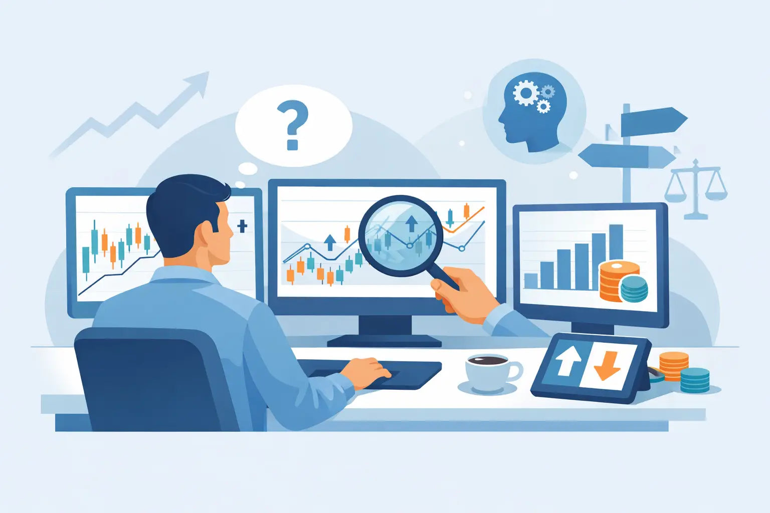 Daytrading Entscheidungen systematisch treffen