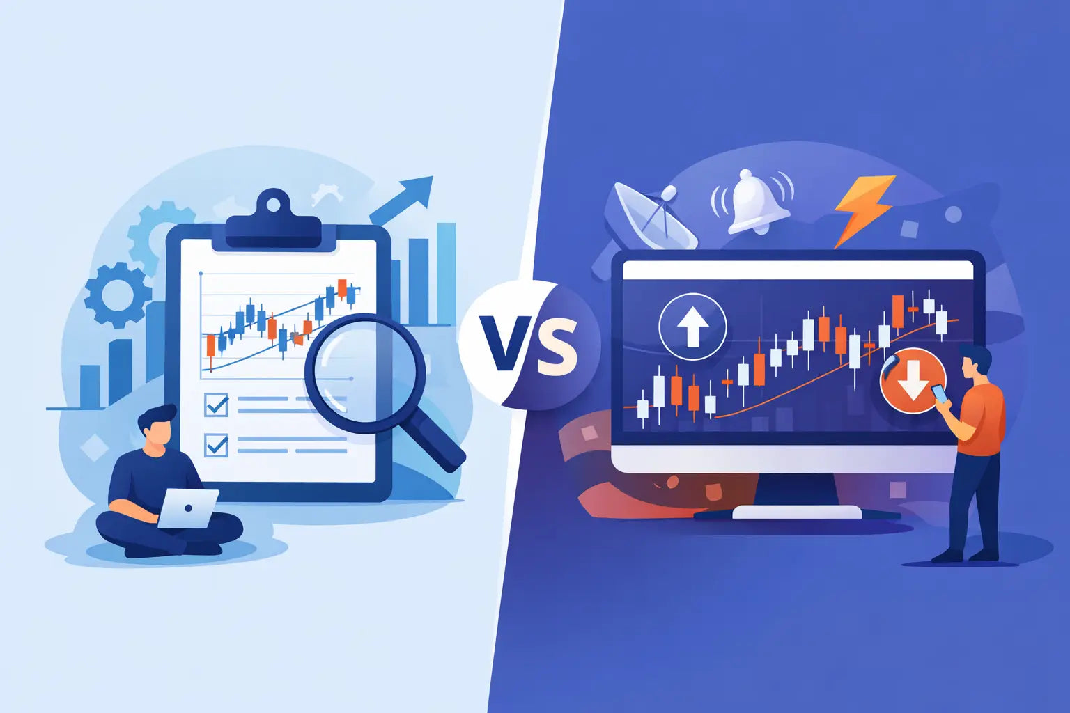 Daytrading Framework vs Signals im Vergleich