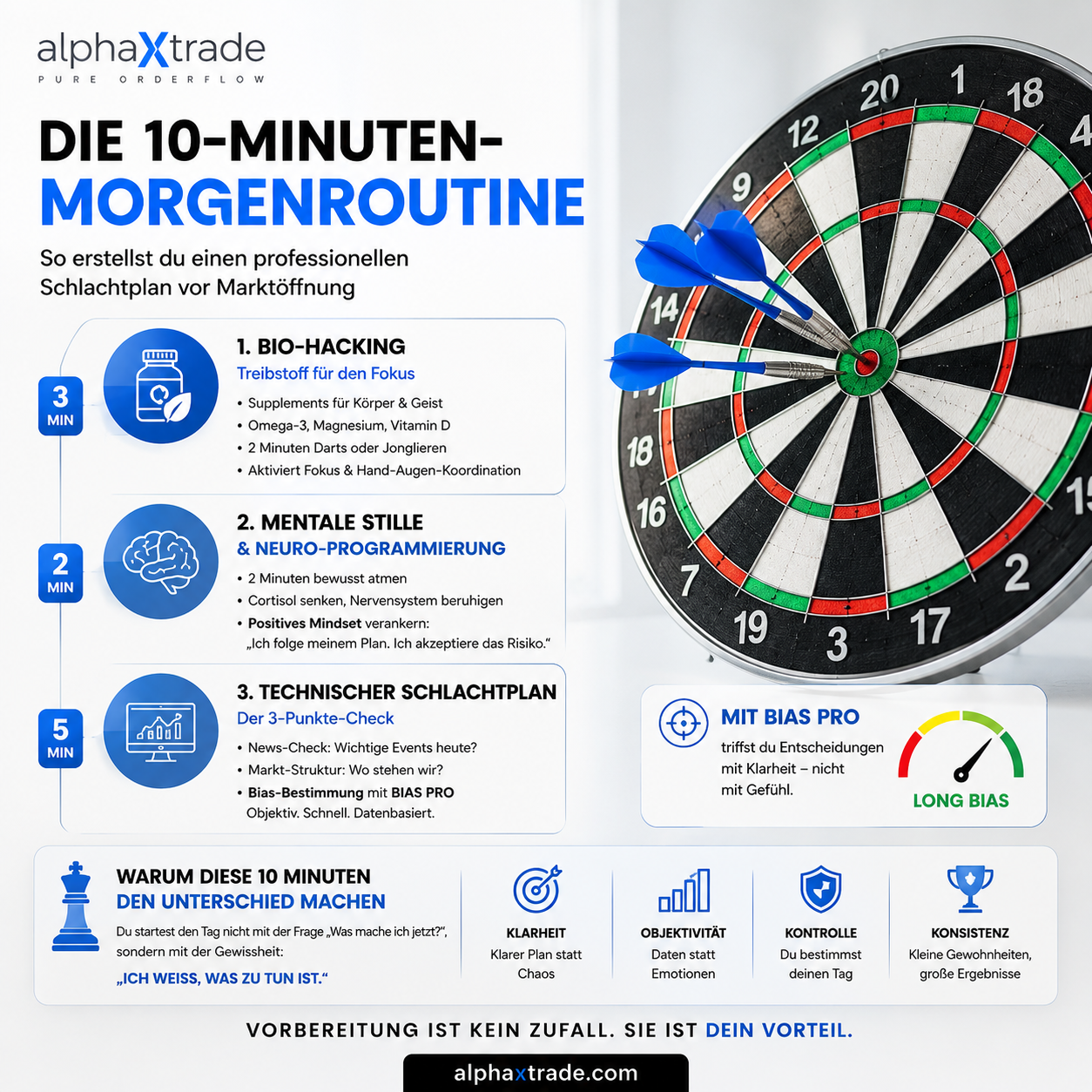 Trading Psychologie: Die 10-Minuten-Morgenroutine professioneller Trader